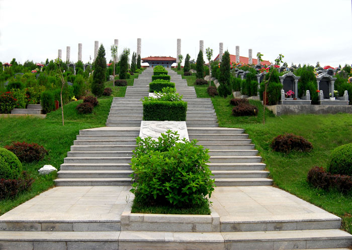 平原墓地风水图解